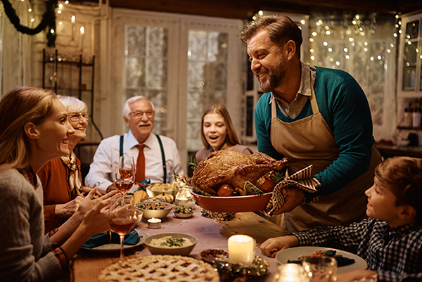 It's Thanksgiving! A time to celebrate and share together.